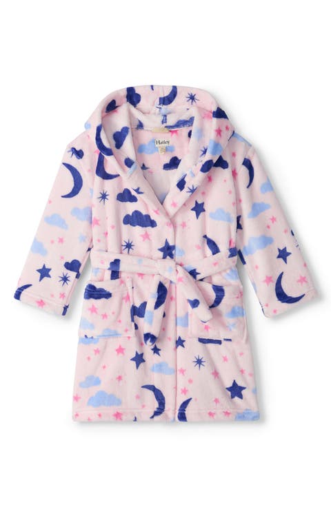 Kids' Night Sky Fleece Robe