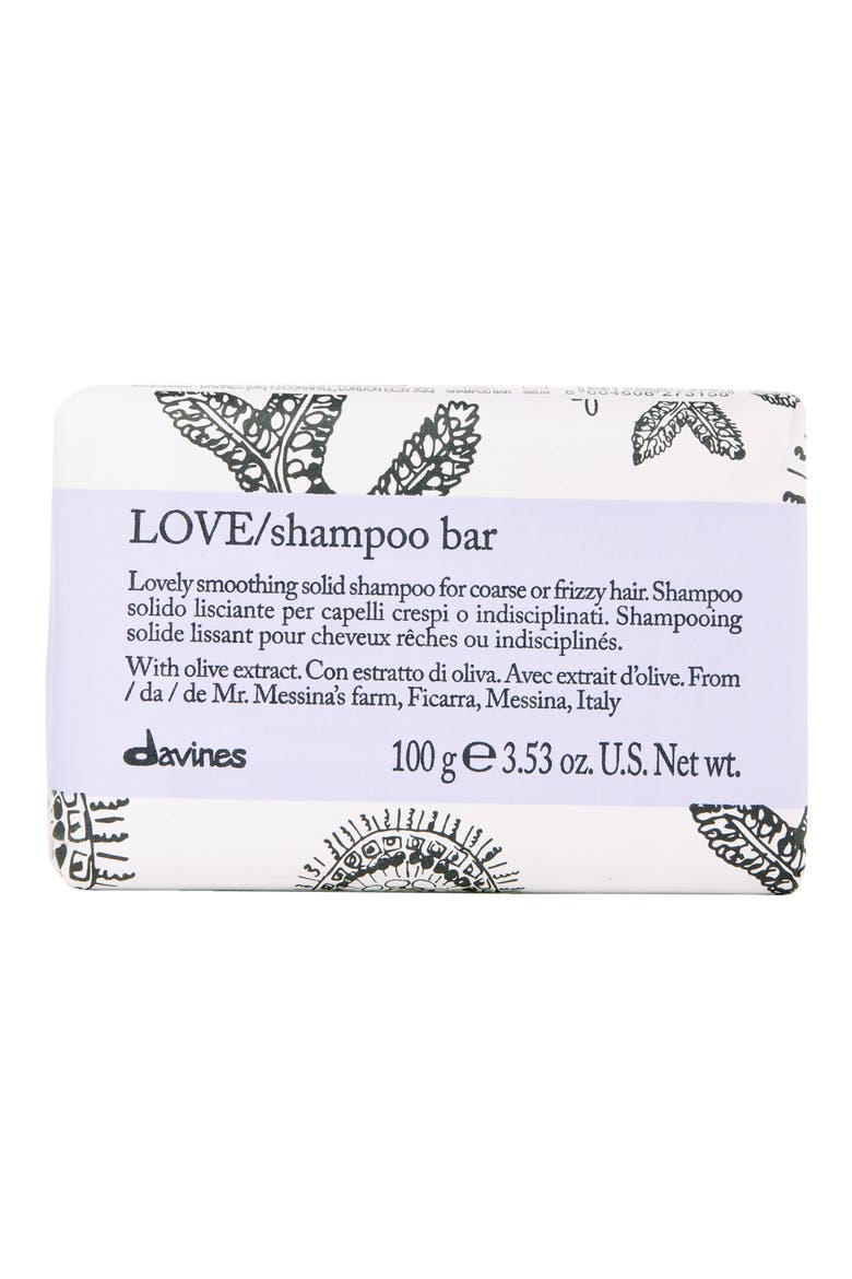 Love Smooth Shampoo Bar, Main, color, NO COLOR