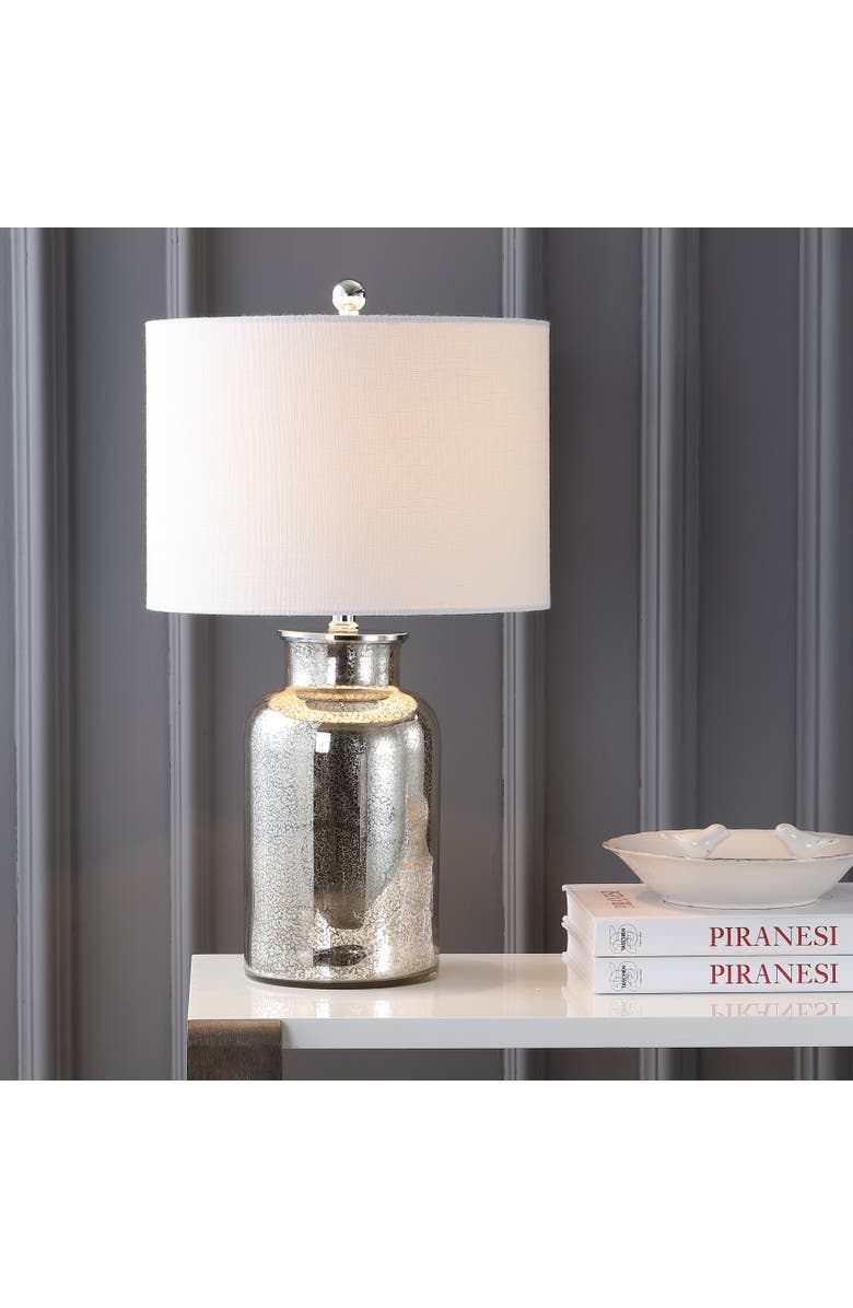 JONATHAN Y Esmee Mercury Glass LED Table Lamp, Alternate, color, 
