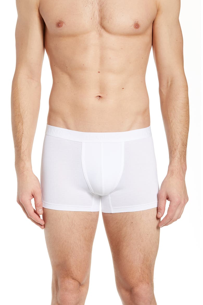 Cotton Essentials Cotton Boxer Brief, Main, color, ALL WHITE