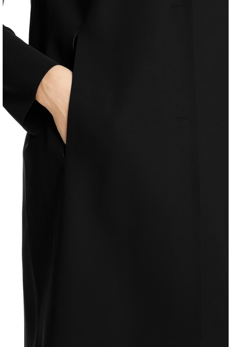 First Act Stretch Jersey Coat, Alternate, color, BLACK