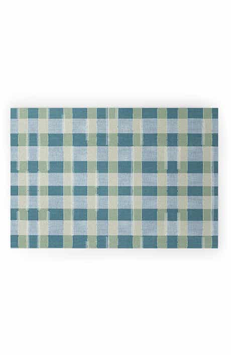 Marta Barragan Camarasa Gingham Door Mat