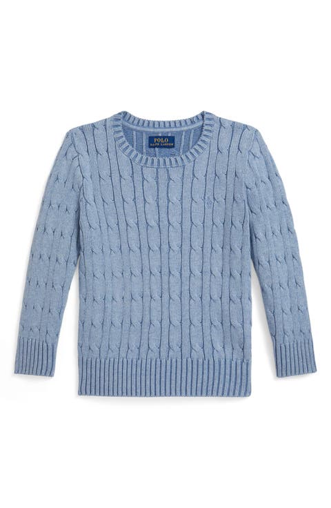 Kids' Cable Stitch Sweater (Toddler & Little Kid)