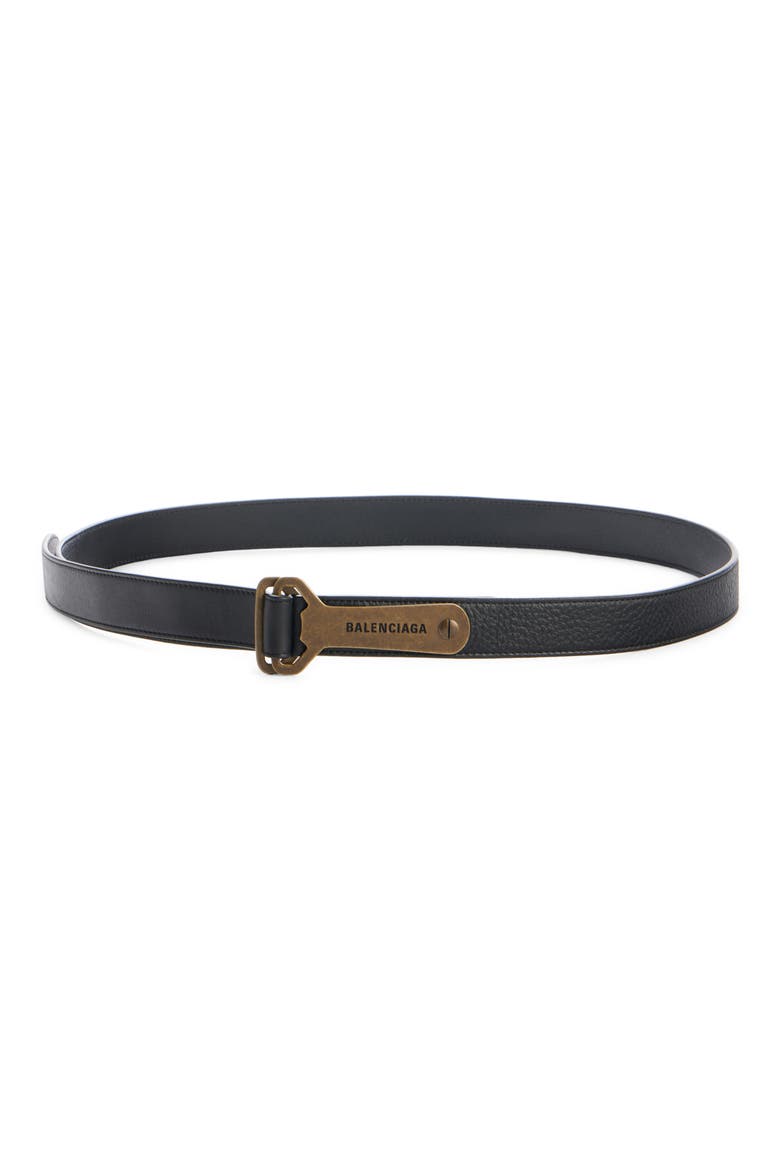 Bottle Opener D-Ring Leather Belt (Men) | Nordstrom