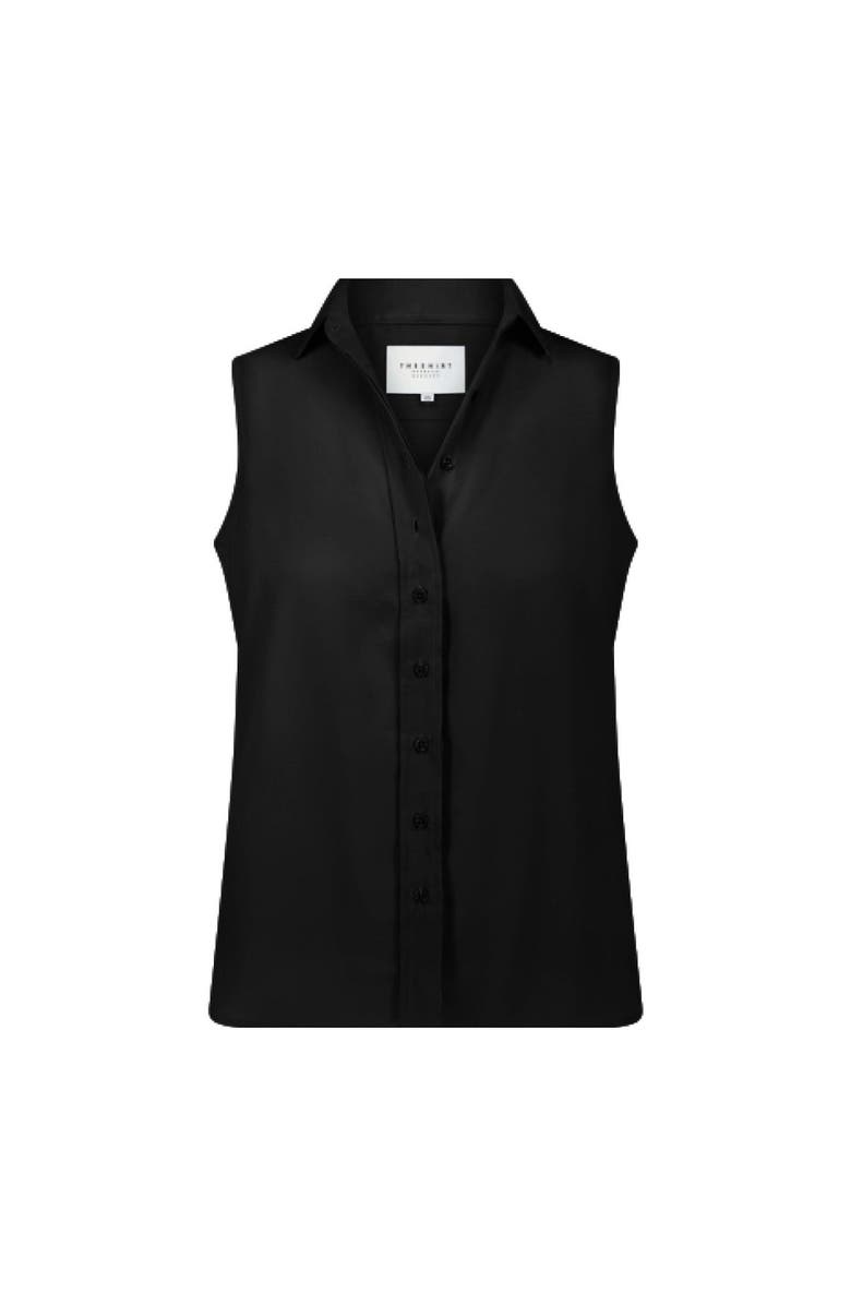The Shirt by Rochelle Behrens The Sleeveless Shirt, Alternate, color, Black