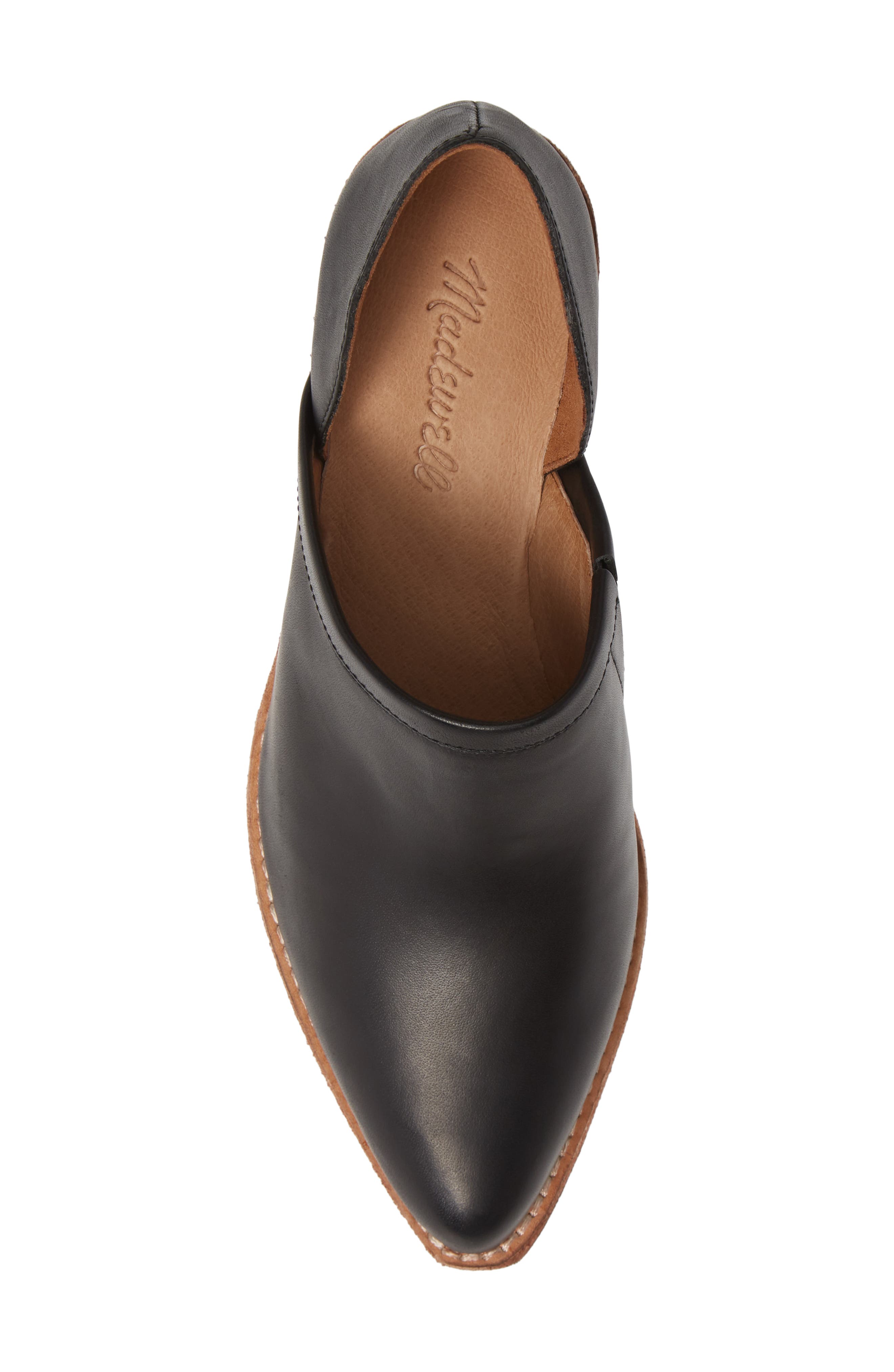 The Brady Block Heel Bootie, Alternate, color, TRUE BLACK LEATHER