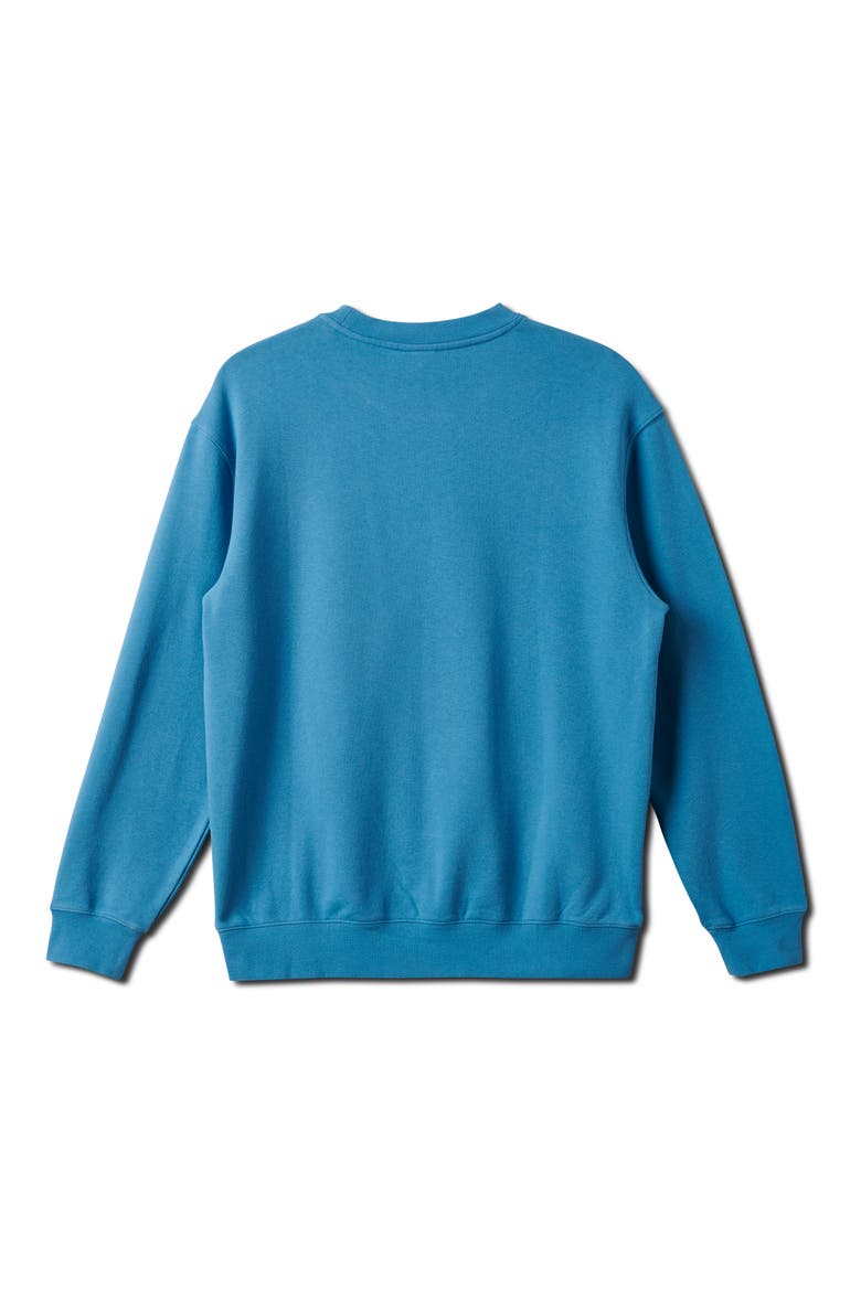 Saltwater Sweatshirt, Alternate, color, NIAGARA