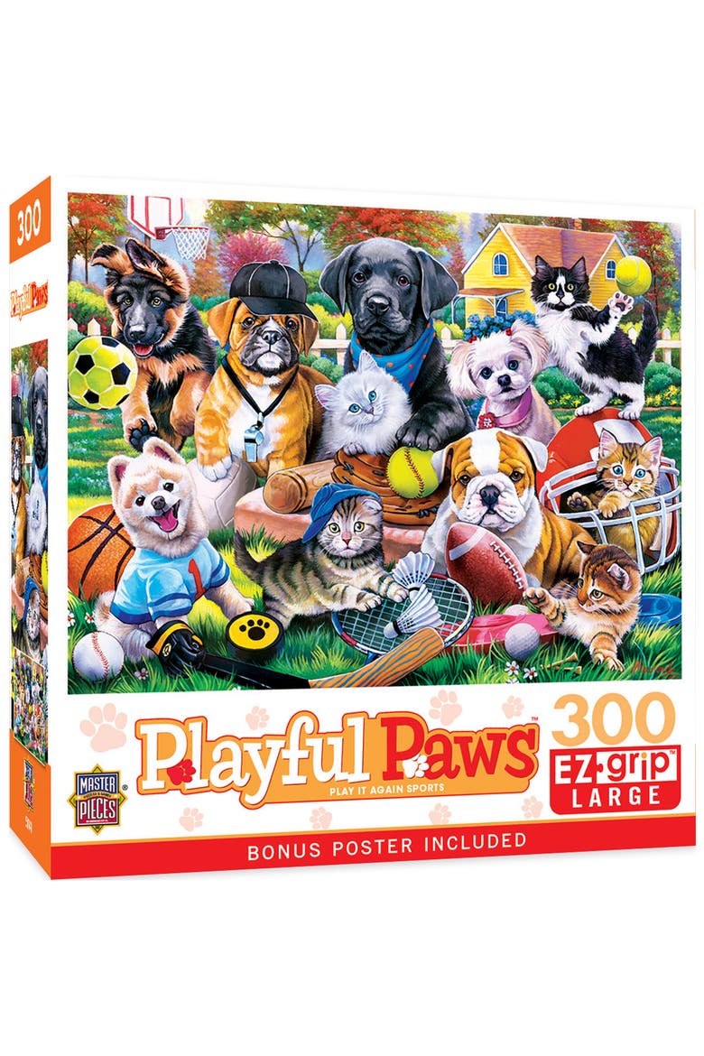 Play it Again Sports 300 Piece Puzzle, Main, color, Multicolor