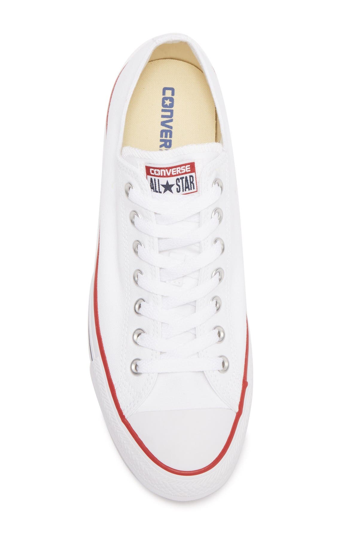 Chuck Taylor Low Sneaker, Alternate, color, OPTICAL WHITE