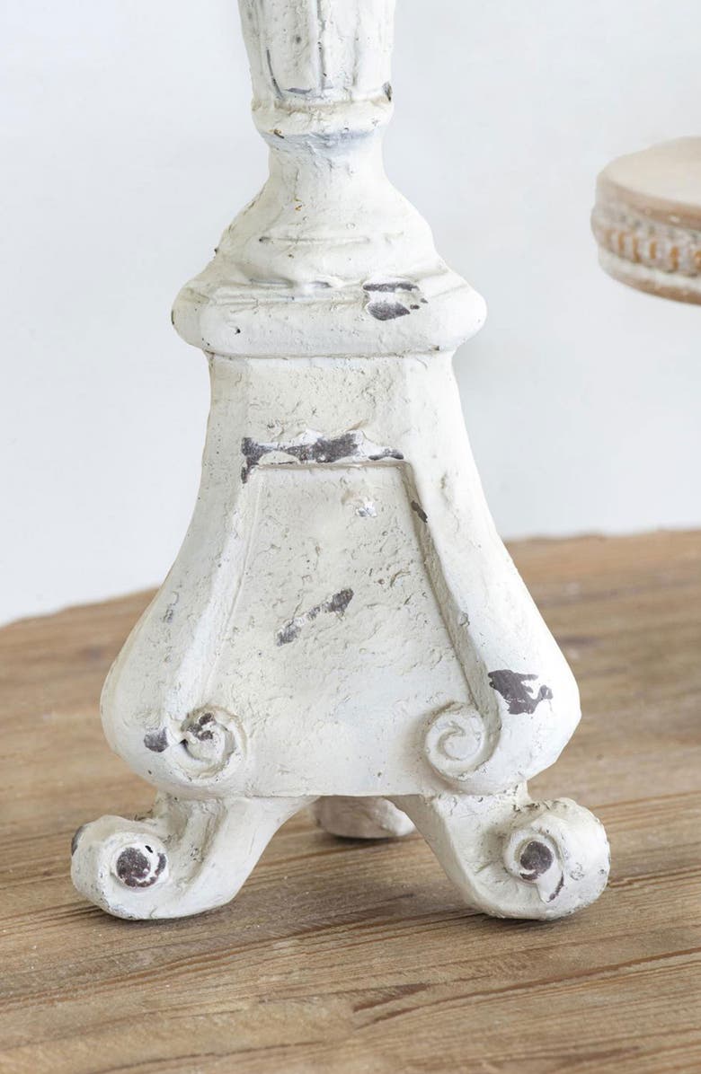 A & B Home Magnesia Candle Holder, Alternate, color, Cream