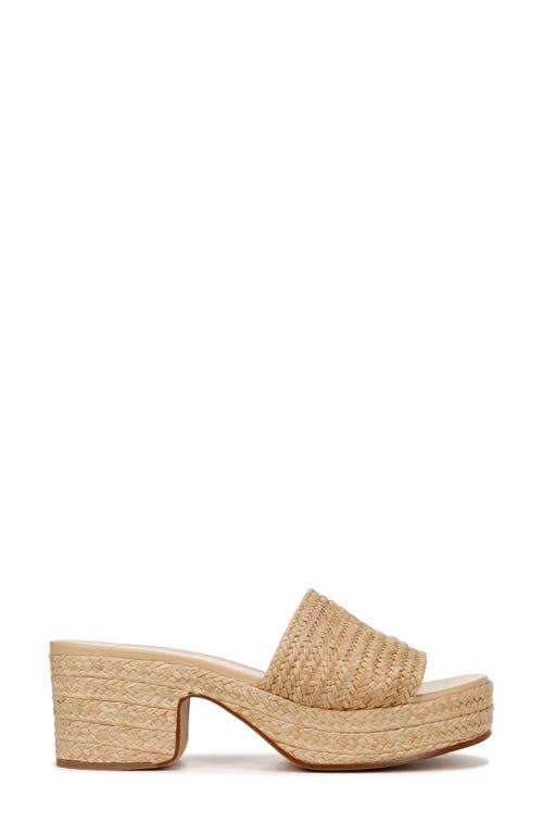 Vince Women's Margo Raffia Espadrille Block Heel Platform Sandals In Toastedwheat