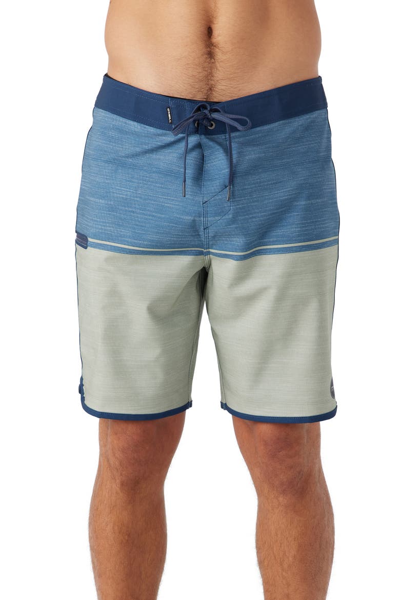 Hyperfreak Tech Traveler Noman Board Shorts, Main, color, SEAGRASS