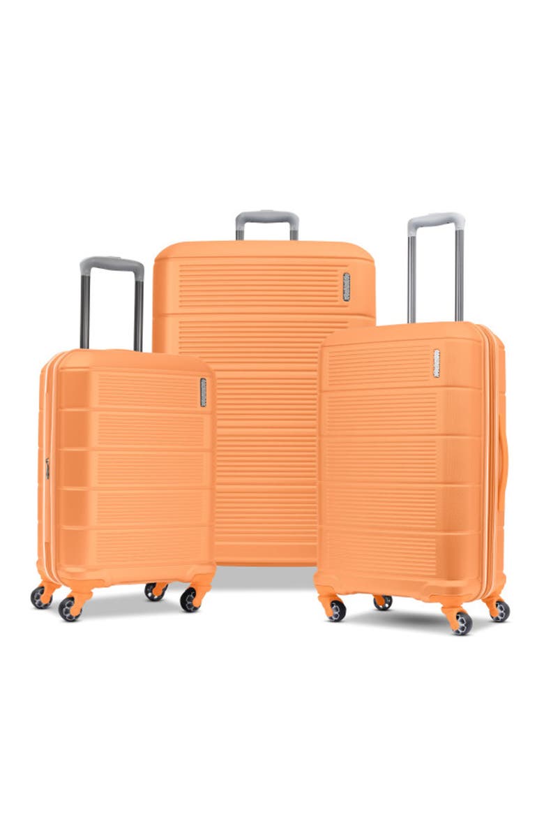 Stratum 2.0 Hardside 3-piece Spinner Set (20", 24", 28"), Main, color, Papaya