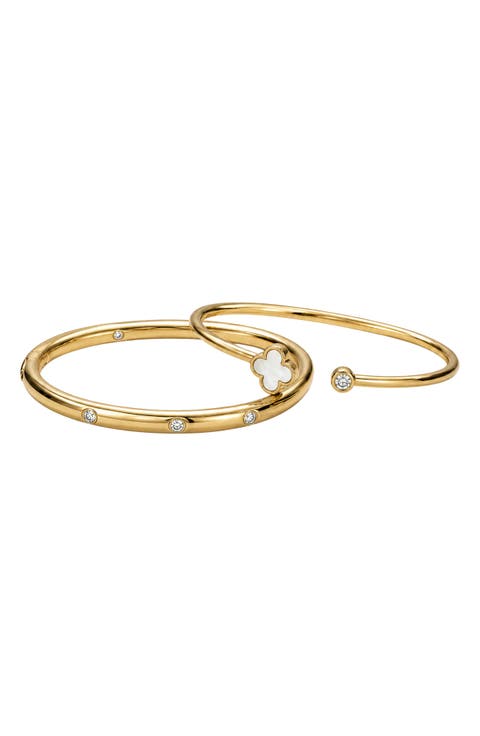 Set of 2 Clover Bracelets