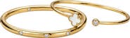 ARGENTO VIVO Set of 2 Clover Bracelets