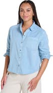 Toad & Co Women's Arroyo Twill Boxy Long Sleeve Shirt