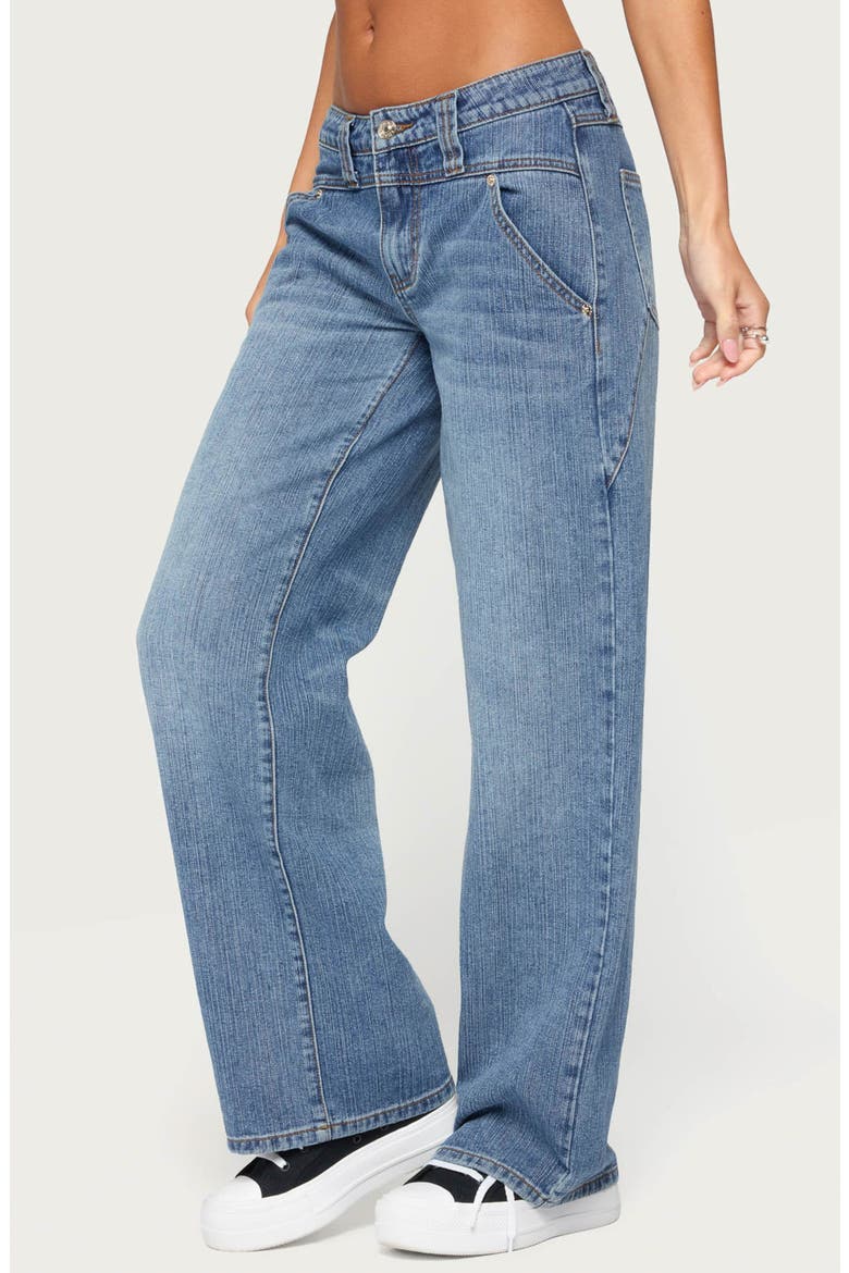Faya Low Rise Baggy Wide Leg Jeans, Alternate, color, MEDIUM-BLUE-WASHED