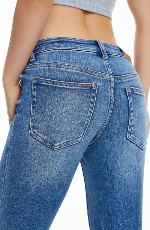 Bayeas Alice Low Rise Ripped Mid Rise Flare Jeans