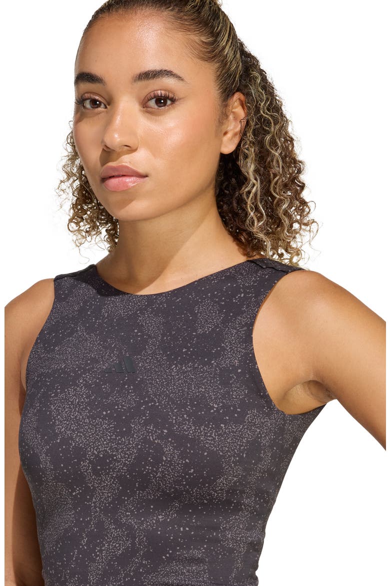 Puremotion Tank Top, Alternate, color, CHARCOAL/ BLACK