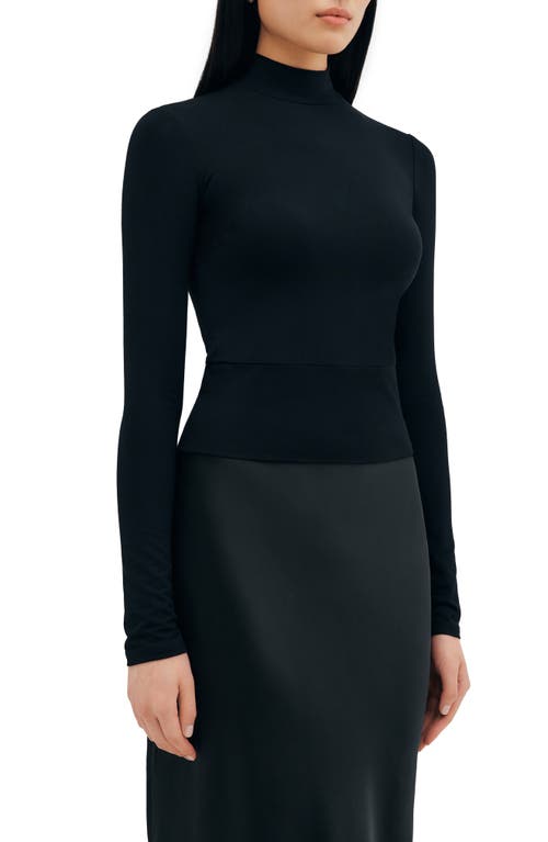 Two Lines By Marcella Shanghai Long Sleeve Tunic In Black