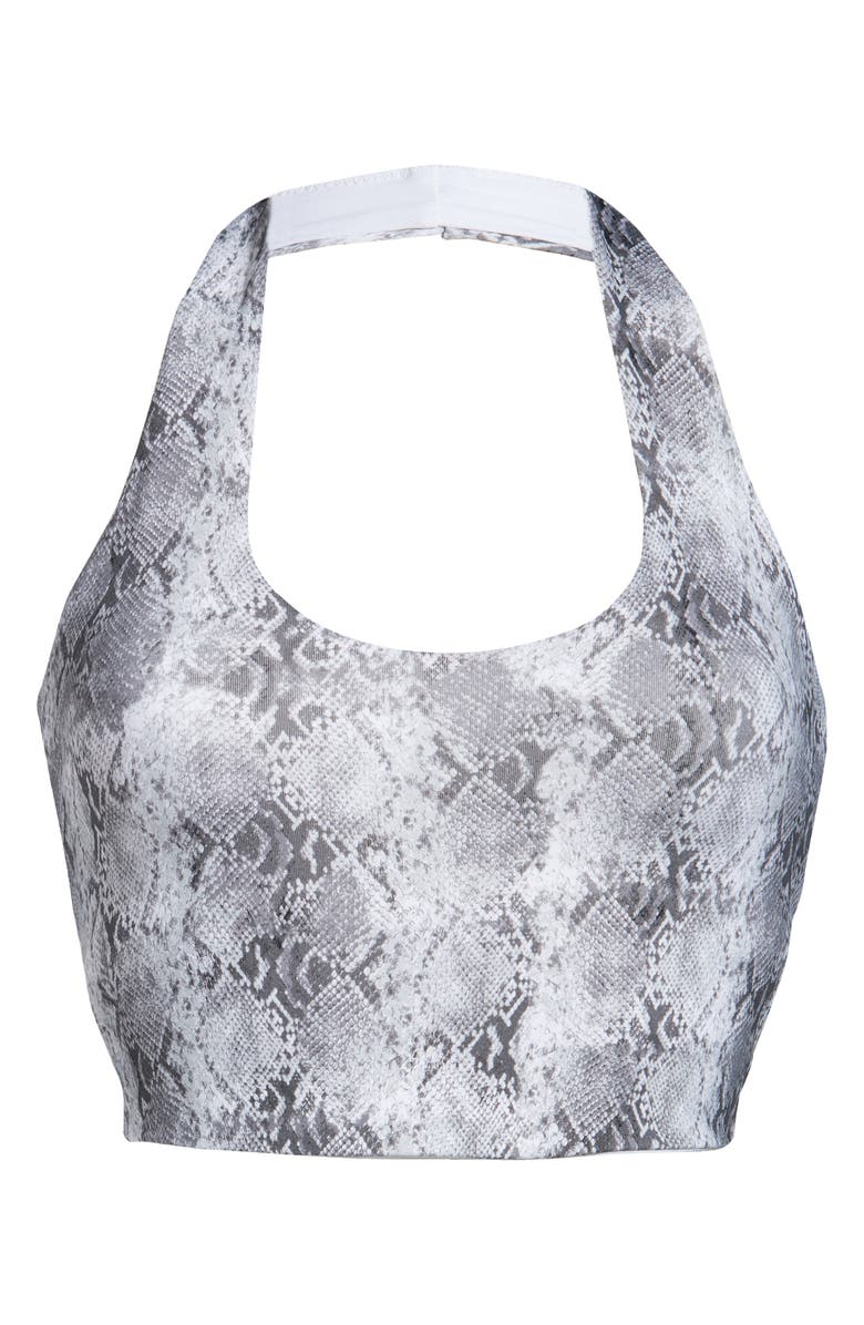 Spiritual Gangster Devotion Halter Bra, Alternate, color, 