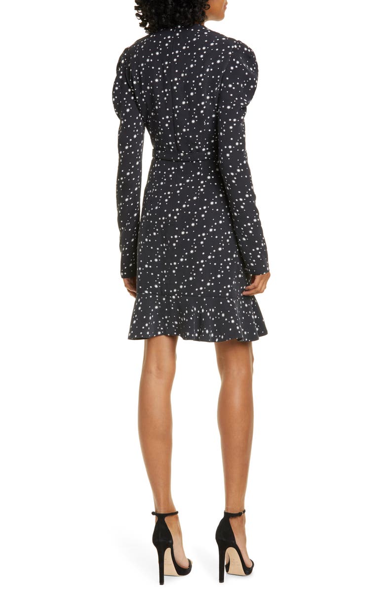 Simkhai Jonathan Simkhai Star Print Long Sleeve Dress, Alternate, color, 