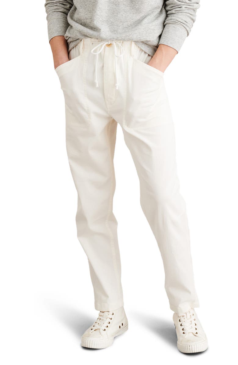 Alex Mill Pull-On Cotton Twill Pants, Main, color, 