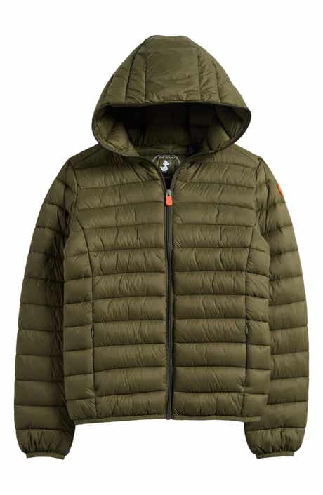Save The Duck Kids' Dony Hooded Nylon Puffer Jacket