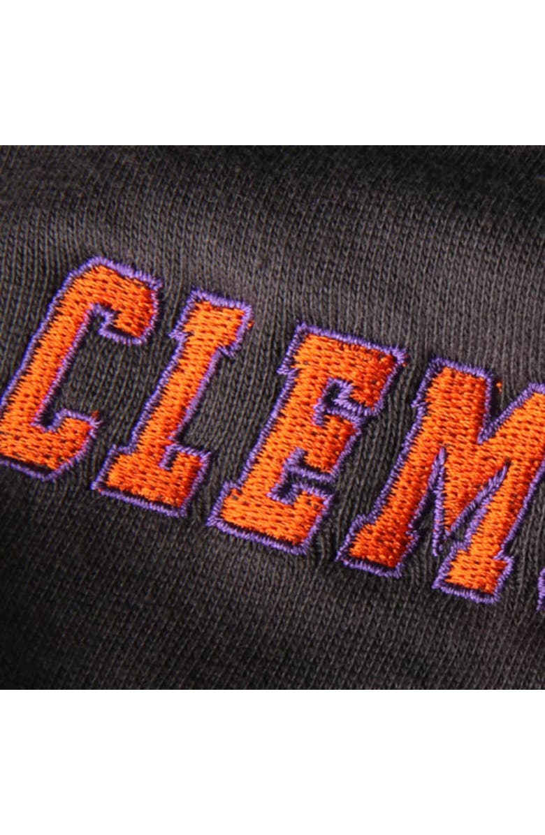 STADIUM ATHLETIC Youth Stadium Athletic Charcoal Clemson Tigers Big Logo Pullover Hoodie, Alternate, color, Charcoal