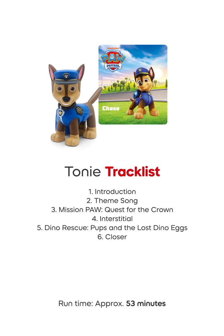 Paw Patrol 3-Pack Toniebox Audio Figurines, Alternate, color, NO COLOR