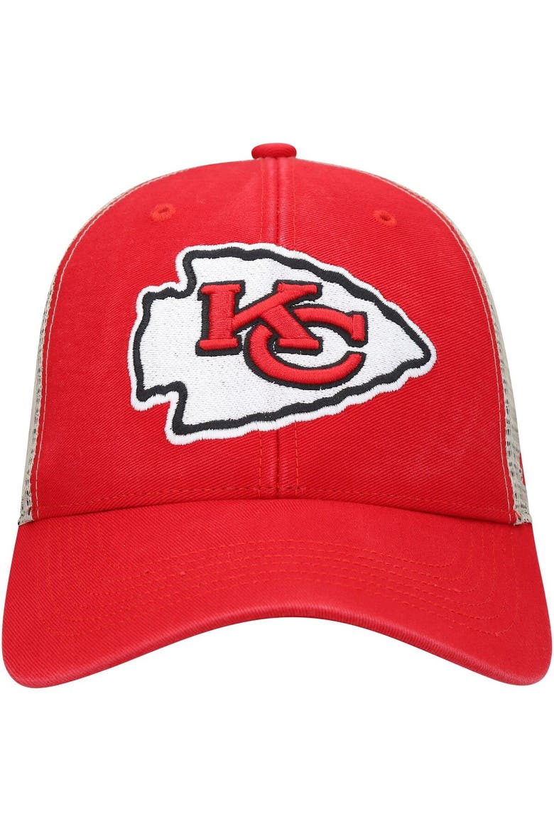 Men's '47 Red Kansas City Chiefs Flagship MVP Snapback Hat, Alternate, color, Red