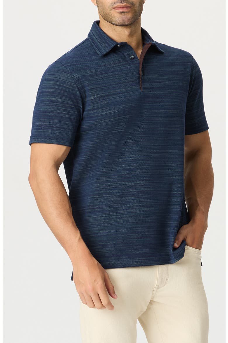 Bogner Knit Polo, Main, color, NAVY
