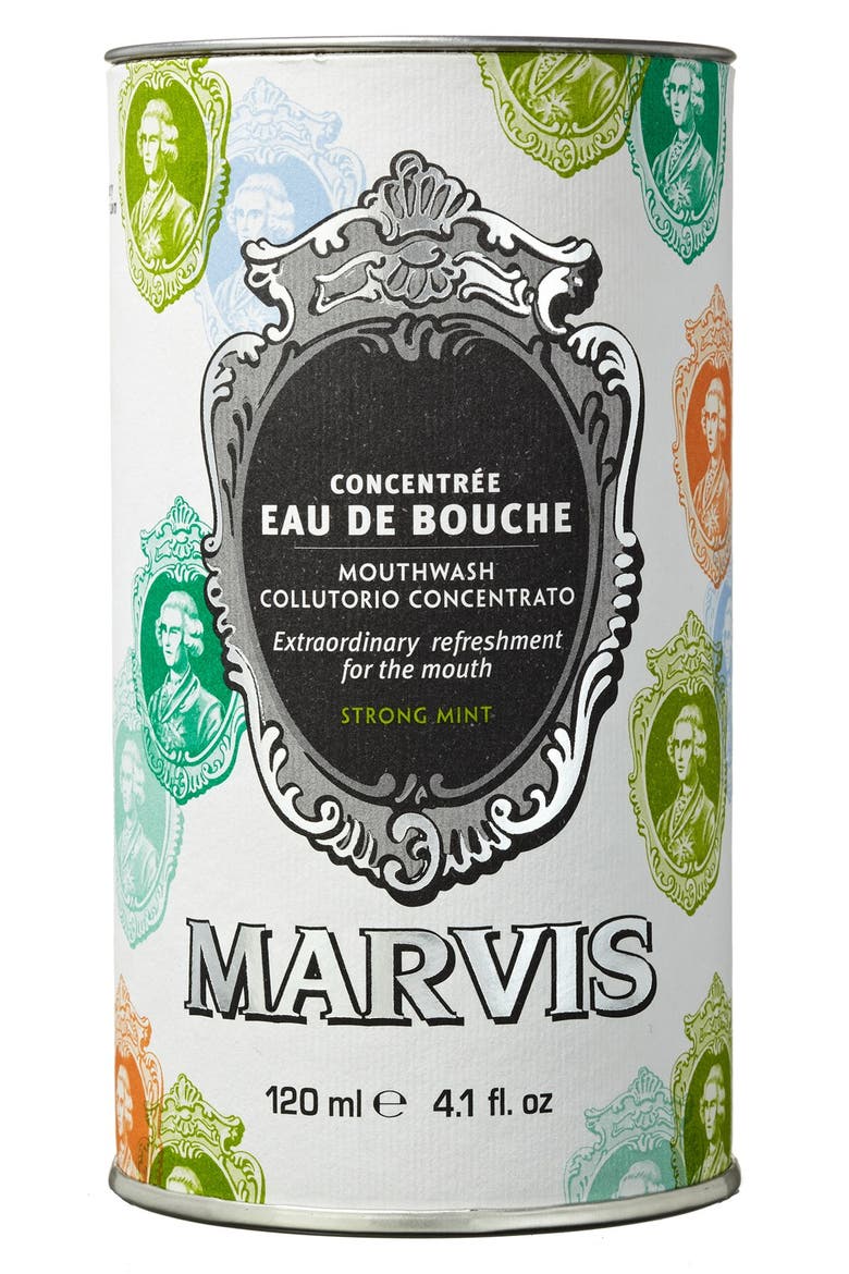 Marvis Strong Mint Mouthwash Concentrate, Alternate, color, NO COLOR