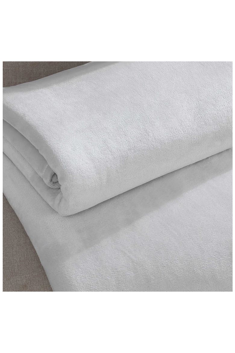 Core Plush Blanket, Alternate, color, GREY