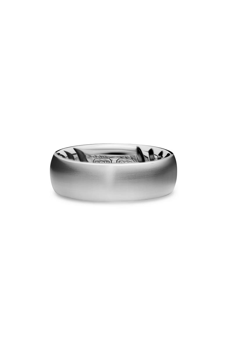 David Yurman Streamline Band Ring in Sterling Silver, 7.6mm, Alternate, color, Silver