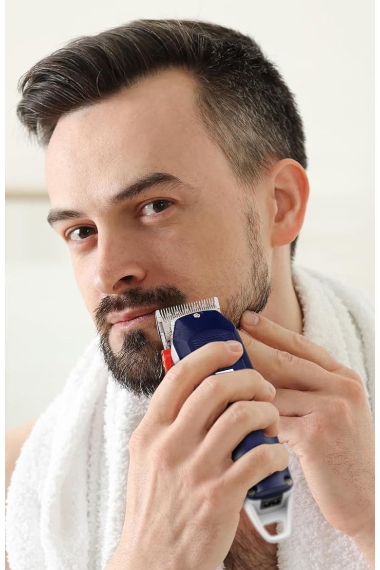 Rival Full Metal Hair Clipper, Alternate, color, Blue