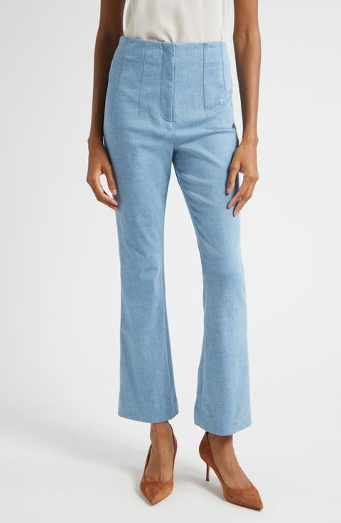 Hawthorne Clean Waist Stretch Cotton Pants