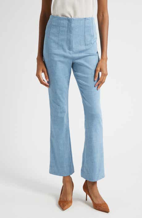 Hawthorne Clean Waist Stretch Cotton Pants