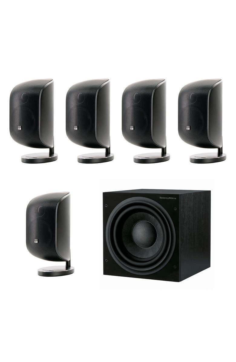 Bowers & Wilkins 5.1 Channel Satellite Speaker Package, Main, color, 