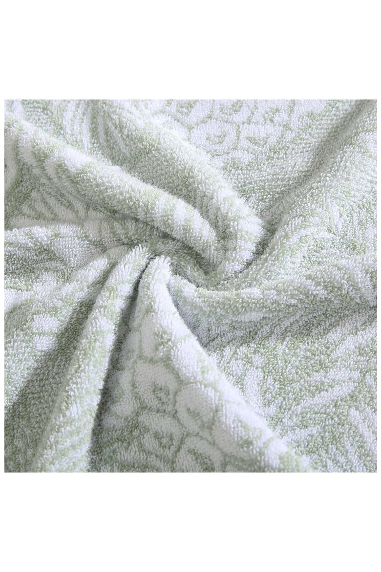 Pineapple Venture 6-Piece Towel Set, Alternate, color, LIGHT-PASTEL GREEN