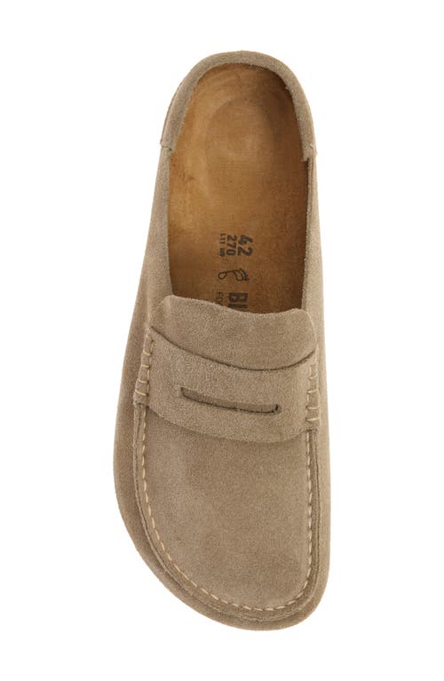 Birkenstock Naples Wrapped Suede Mules