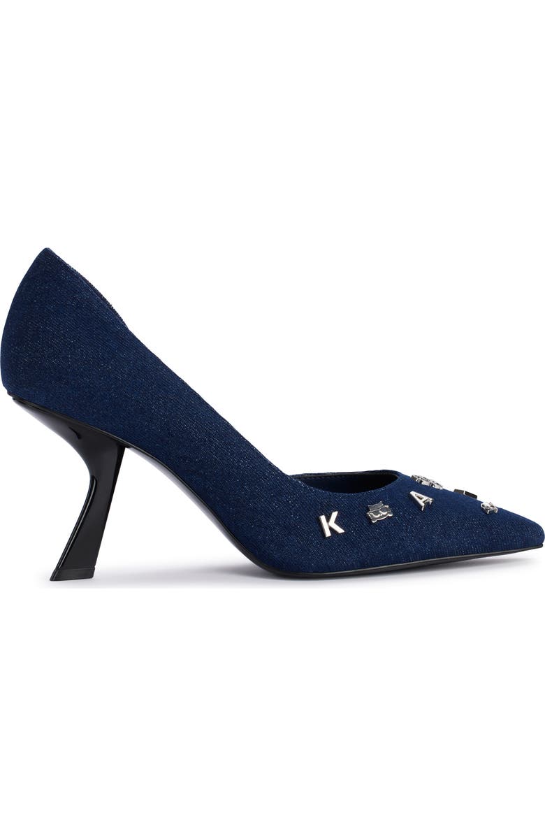 KARL LAGERFELD PARIS Kipton Half d'Orsay Pump, Alternate, color,