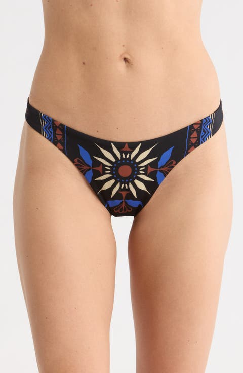 California High Leg Bikini Bottoms