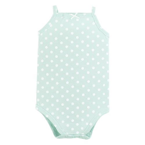 Hudson Baby Soft Cotton Sleeveless Bodysuit In Multi