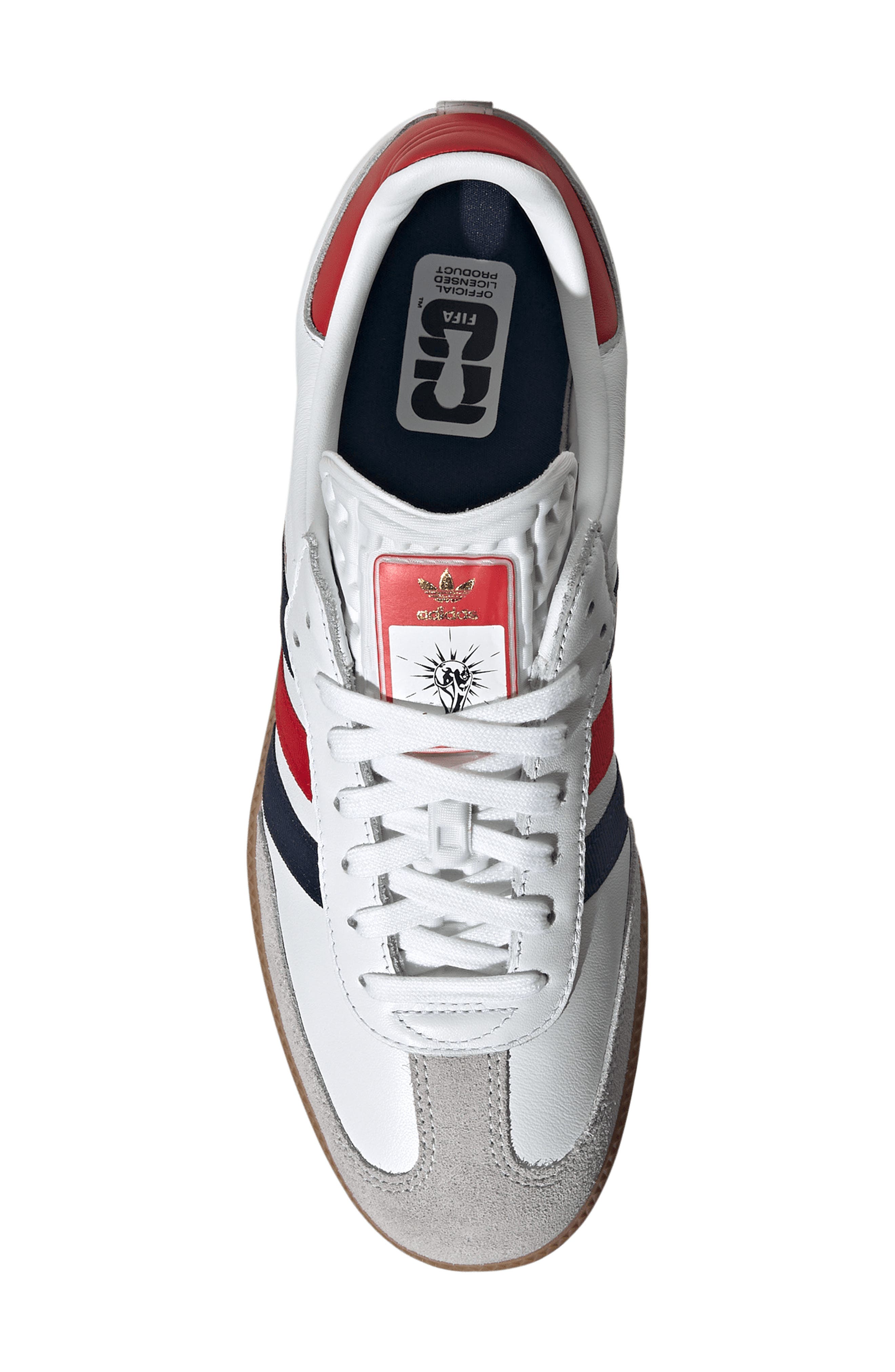 adidas x FIFA Gender Inclusive Samba OG Sneaker, Alternate, color, 