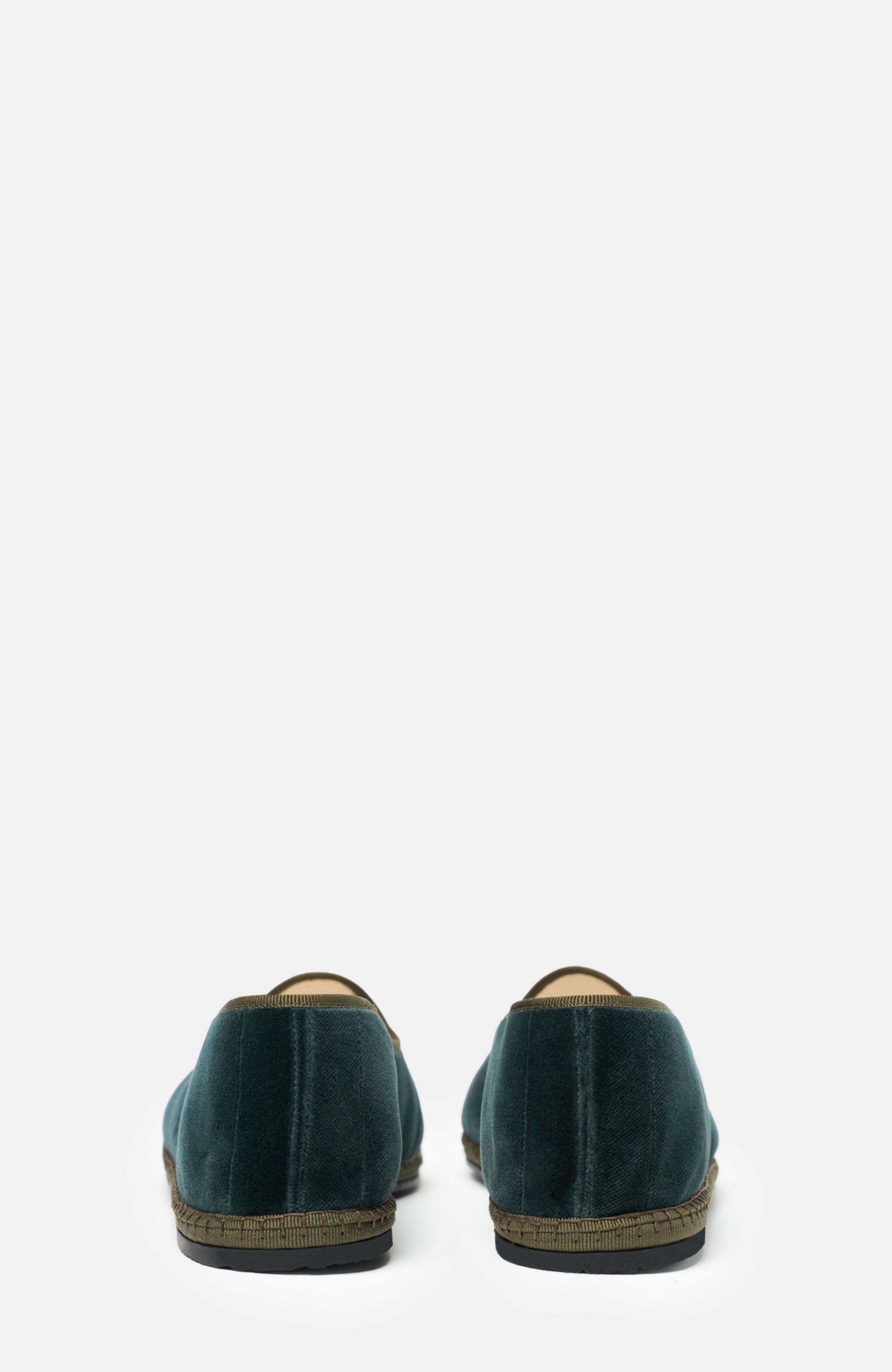 Williamiv Slippers, Alternate, color, Green - Velvet