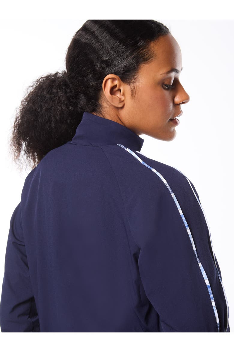 Women's Lioni Track Jacket, Alternate, color, MARITIME BLUE
