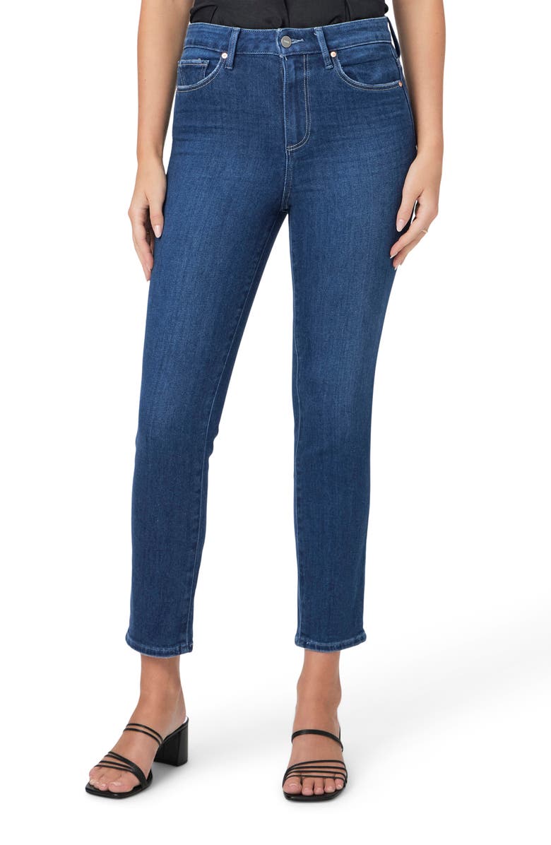 PAIGE Gemma Crop Cigarette Jeans, Main, color, Sancerre