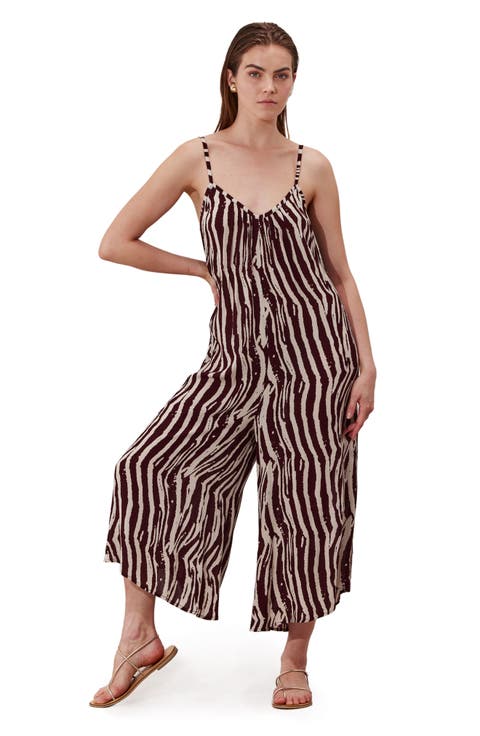 Solena Crêpe Oversized Jumpsuit Cover-Up