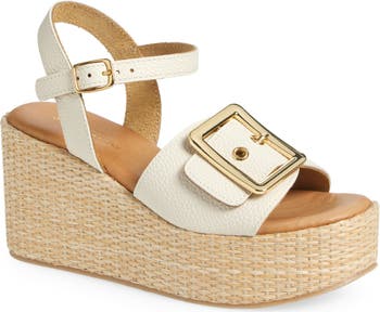 Jenis Ankle Strap Platform Wedge Sandal